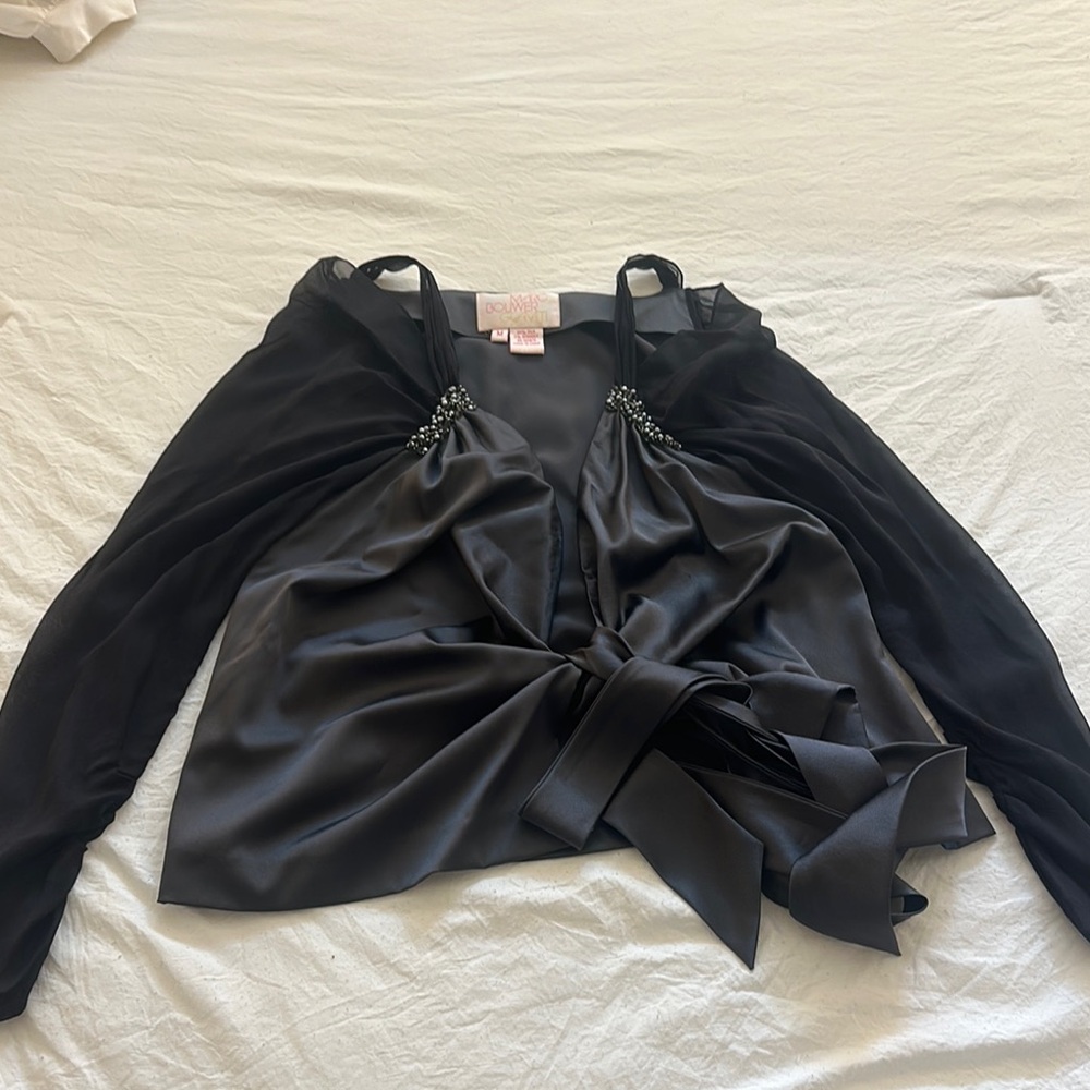 Elegant Black Women's Top
